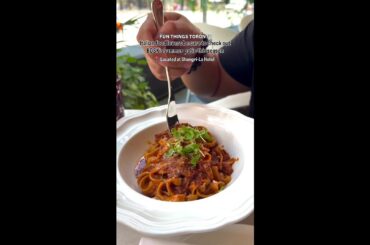 Escape to Italy this Summer at Bosk - Exquisite Dining Experience at Shangri-La Toronto!