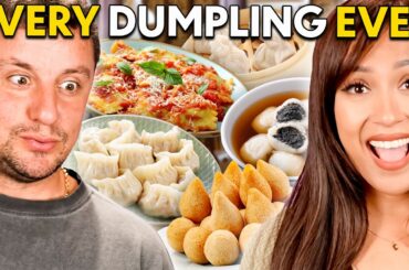 Trying & Rating Dumplings From Around The World!