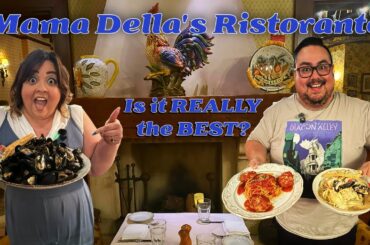 Best Italian Food at Universal Orlando? | Mama Della’s Ristorante Review