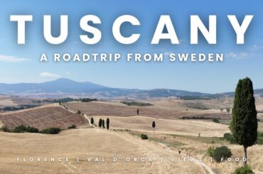 Ultimate Tuscany Road Trip in an EV | Florence, Val d'Orcia, Wine & Gladiator Fields