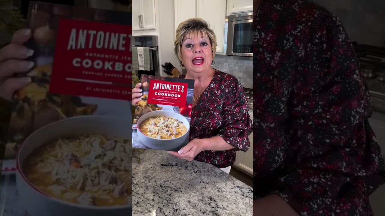 Cookbook now available on Amazon! Search Antoinette’s Italian Kitchen #cooking #recipe Cookbook now available on Amazon! Search Antoinette's Italian Kitchen #cooking #recipe