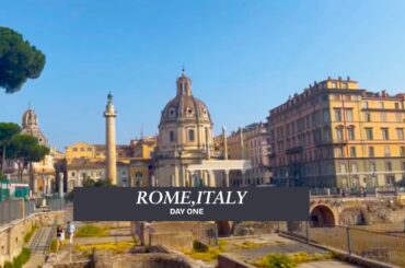 ROME, ITALY | HOTEL TOUR | ROOM TOUR  & DINING !
