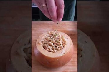 Pasta in Parmesan Wheel #shorts