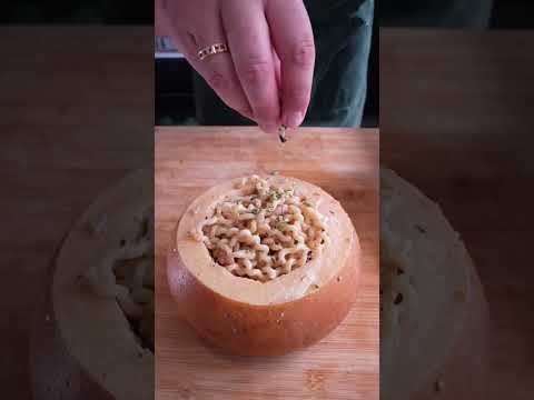 Pasta in Parmesan Wheel #shorts Pasta in Parmesan Wheel #shorts