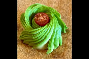 How to Make an Avocado Rose | Quick and Easy | Vito’s Italian Cucina