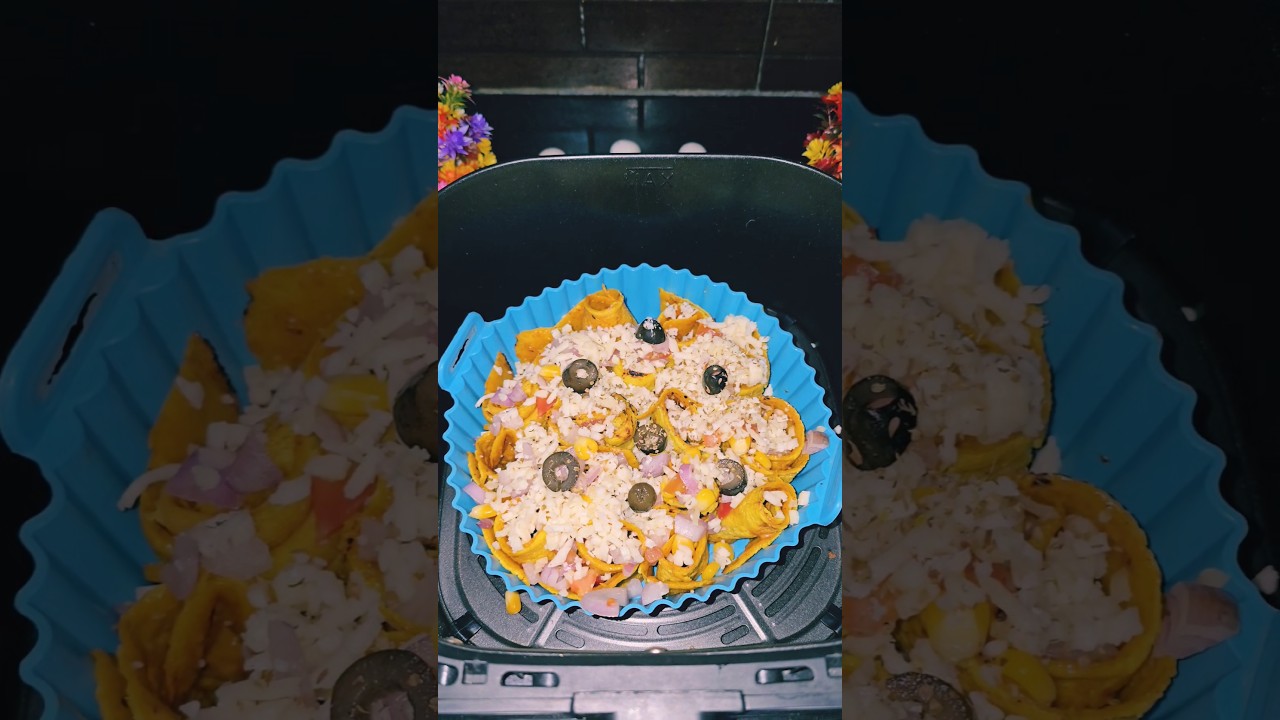 Airfryer Moong Dal Pizza: The Ultimate Healthy Pizza! #moongdalpizza #recipe #cooking #reels #shorts Airfryer Moong Dal Pizza: The Ultimate Healthy Pizza! #moongdalpizza #recipe #cooking #reels #shorts