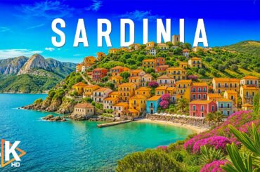 Sardinia, Italy 4K - Relaxing Music with Turquoise Waters, Stunning Coastlines - VIDEO 4K UHD