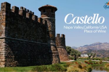 Castello Di Amorosa (An history of Wine) California USA #california #travel #history #film #wild