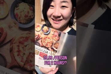 All-You-Can-Eat Italian Food in Tokyo?!