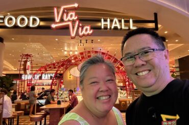 NEWEST Food Hall on the VEGAS STRIP! | Via Via at the Venetian