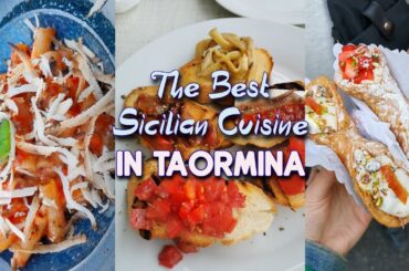 Taormina Food Guide | Italian Delicasies & Street Food