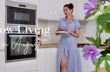 Slow Living in Italy: Baking Focaccia Bread & No-Bake Raspberry Cheesecake + New Garden Decor