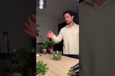 Ventaglio di Melanzane on Spicy Tomato with Feta and Zhug