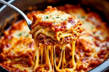 Easy Slow Cooker Lasagna Recipe