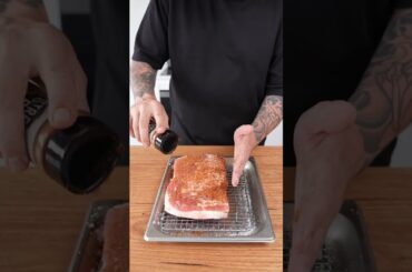 Crispy pork belly every time #shorts