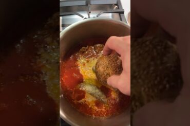 The Godfather's Clemenza Sauce: Unforgettable Taste #series #shorts #Sunday gravy