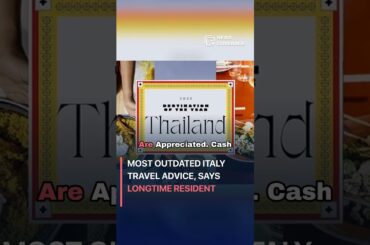 This Is the Most Outdated Piece of Italy Travel Advice, According to a Longtime Resident #worldnews