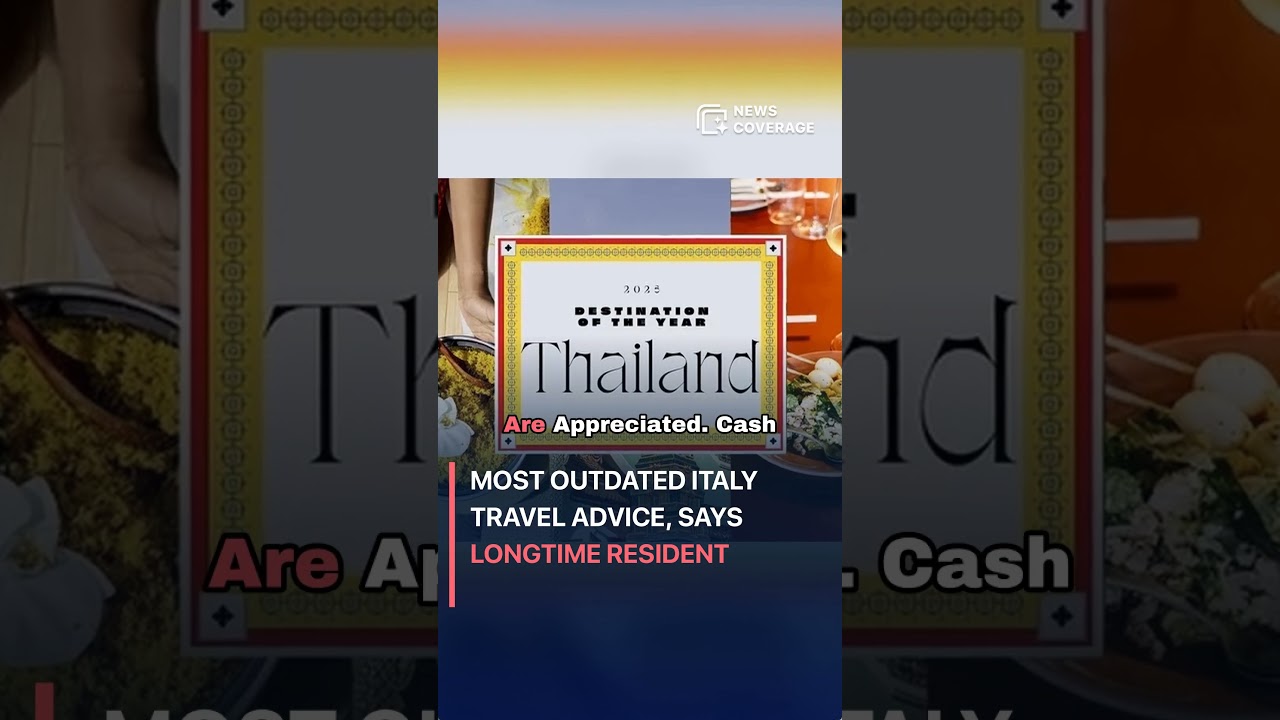 This Is the Most Outdated Piece of Italy Travel Advice, According to a Longtime Resident #worldnews This Is the Most Outdated Piece of Italy Travel Advice, According to a Longtime Resident #worldnews