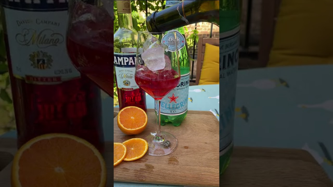 Aperitif Series: How to make Campari Spritz Aperitif Series: How to make Campari Spritz