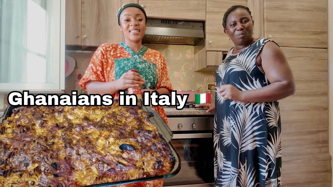 Ghanaian woman living in Italy COOKING Italian PASTA IN OVEN || Vlog2025 Ghanaian woman living in Italy COOKING Italian PASTA IN OVEN || Vlog2025