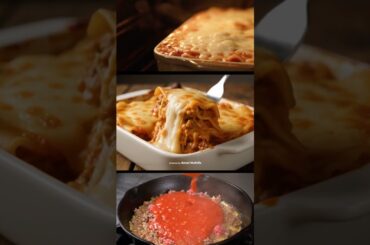Authentic Lasagna Bologna - Italian Cooking #Lasagna #ItalianFood #Bologna #ItalianCooking #Food