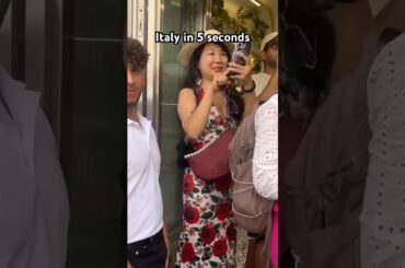Italy in 5 seconds #music #italy #travel #youtubeshorts #italytrip #love #italyshorts #italianfood