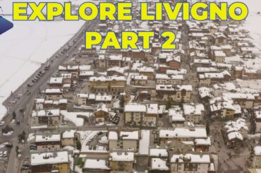 Livigno drives part 2: From Cassana gondola to Mottolino gondola | Italy 4k