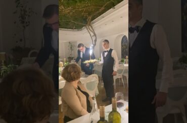 Celebration with Italian lemon torta and friends! #Italy #amalficoast #lemon #friends