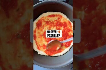 HOW TO MAKE PIZZA without an oven! #shorts