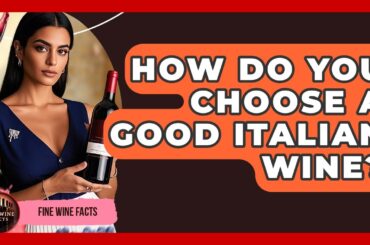 How Do You Choose a Good Italian Wine? | Fine Wine Facts