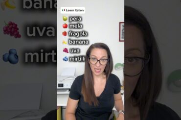 Learn Italian vocabulary #learnitalian