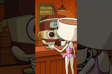 Cappuccino Assassino Coffee Shop - Italian Brainrot Animation
