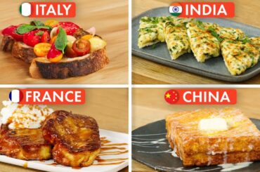 Chefs From Around The World Make Toast | Epicurious