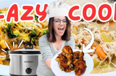 3 Crockpot Meals That Practically Cook Themselves!!