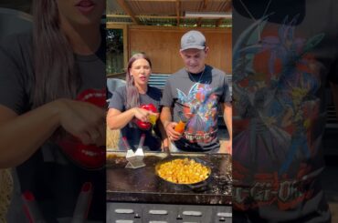 Quick & Easy Buffalo Chicken and Garlic Parmesan Potatoes on the Flattop Griddle | Let’s Go!