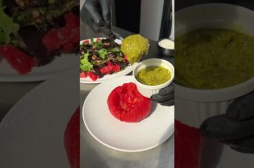 Tomato Burrata Salad #Shorts