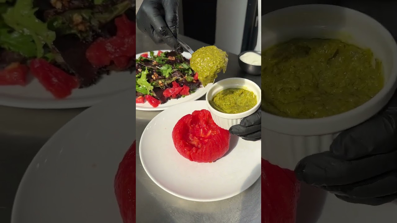 Tomato Burrata Salad #Shorts Tomato Burrata Salad #Shorts