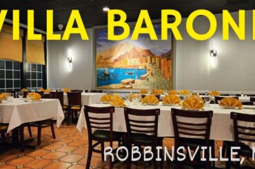 Exploring Villa Barone: Italian Dining in Robbinsville, NJ