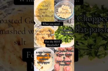 What makes your #meatballs the best? #recipes #meatballrecipes #italianrecipes