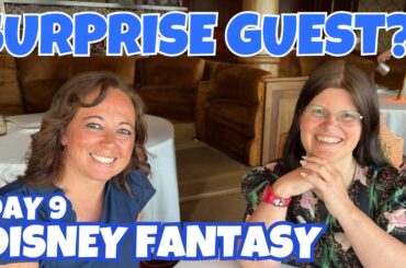 DISNEY FANTASY Cruise Line Vlog | Palo Dinner Blown away by Surprise Guest!