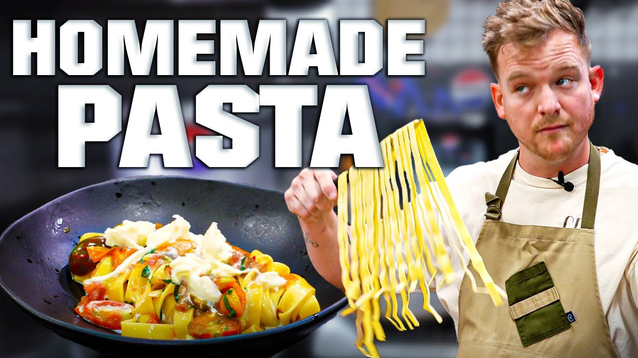How To Make Fresh Pasta w/ Chef Mark Bolchoz | What’s For Lunch How To Make Fresh Pasta w/ Chef Mark Bolchoz | What's For Lunch
