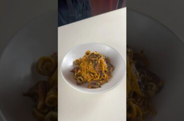 Squid Puttanesca Pasta