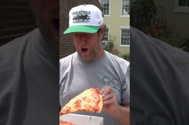 Dave Portnoy Stunned By Man Recording Him While Reviewing Pizza