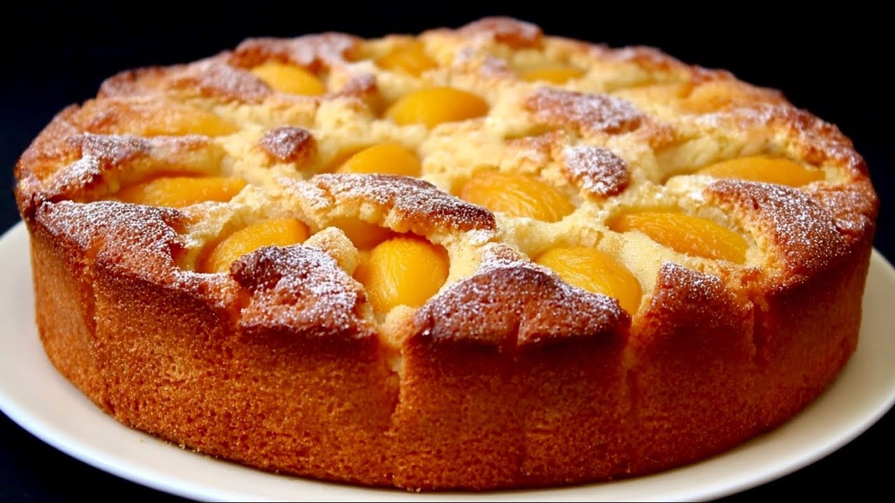 Aprikosenkuchen aus Italien in 10 Minuten! Leckeres und einfaches Sommerrezept! Aprikosenkuchen aus Italien in 10 Minuten! Leckeres und einfaches Sommerrezept!
