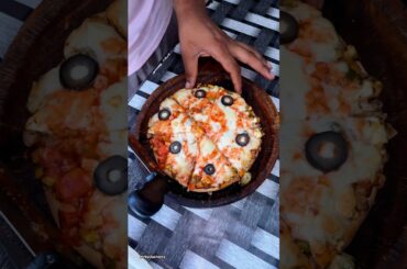 pizza order late night day 45 #shorts #foodshorts #streetfood