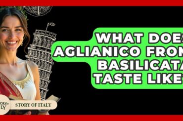 What Does Aglianico From Basilicata Taste Like? - Story Of Italy