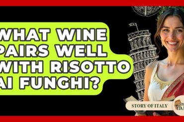 What Wine Pairs Well With Risotto Ai Funghi? - Story Of Italy
