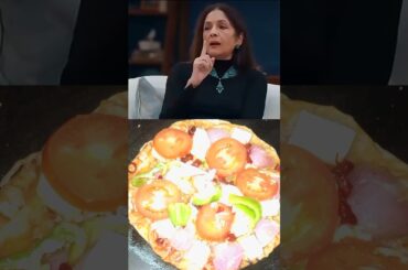 Neha Gupta ji's "Pizza ka Rotija" recipe #asmr #food #ytshorts #viral  #funny #recipe #shortsfeed