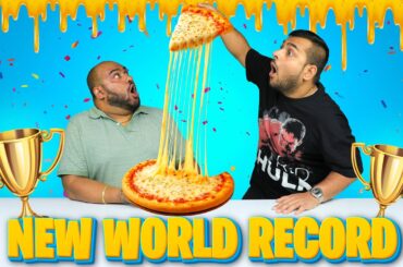 Pizza Cheese Pull Challenge | Cheese Pull Challenge | Viwa Food World