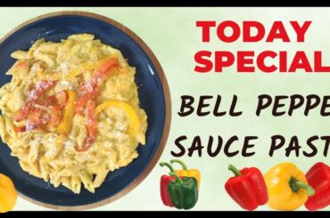 welcome to Italian choice channel/Easy Italian recipes/creamy bell pepper pasta.